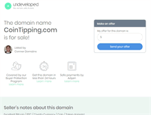Tablet Screenshot of cointipping.com